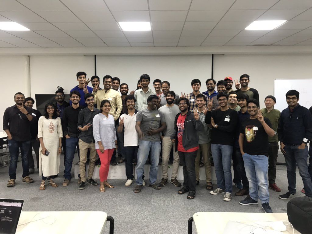 VueBLR's tweet image. It’s official! Vue is growing on Bangalore. 

Thanks to @myntra for hosting us and all their support