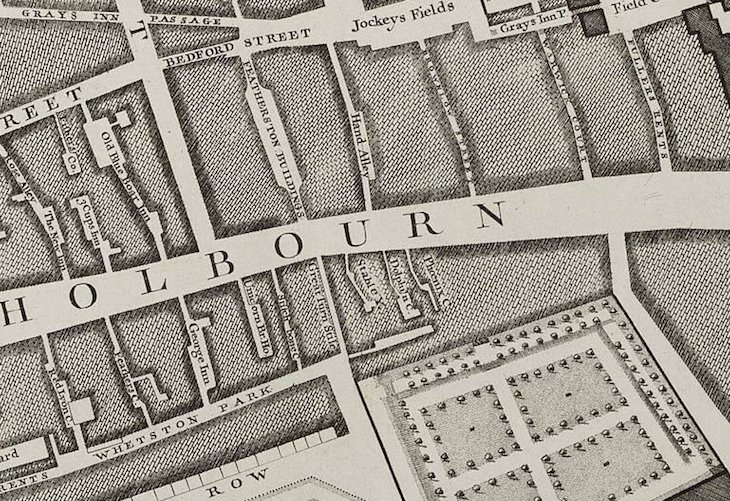 BaobabGroup's tweet photo. John Rocque gave us the first detailed map of London. His 1746 map includes every named court and alleyway. ☺️ There is just something exciting about looking at old maps, don't you think? https://t.co/OK1gGtDpys