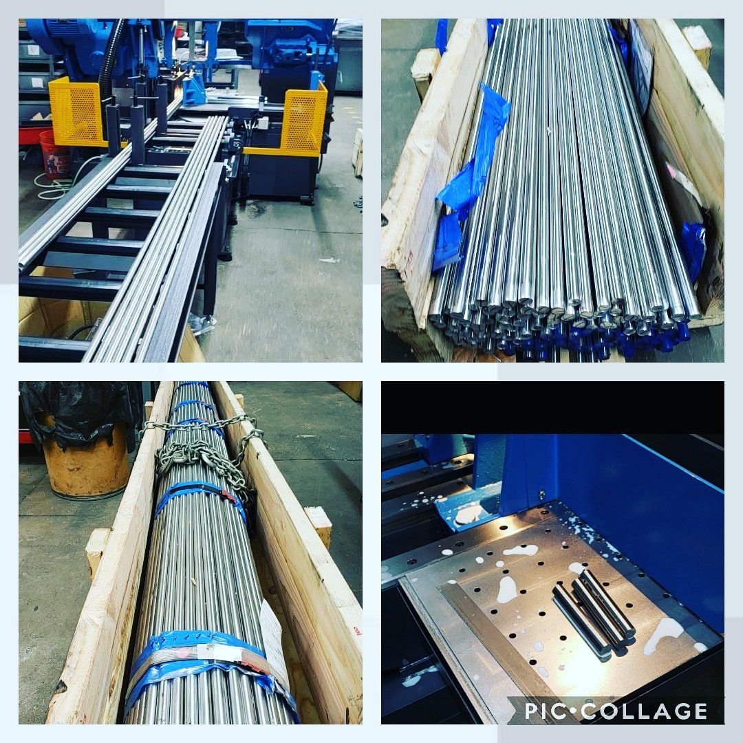 FastenerI's tweet photo. FASTENER DIMENSIONS FDI Brooklyn workhorse, this saw has changed the game.. feeding hot heading and dictating a great pace in our Shop. #aerospacefasteners #threadrolling #hotheading #centerlessgrinding #closetolerance #madeinbrooklyn #madeinusa #brooklynmade #filletrolling https://t.co/UHoUyrxlm9