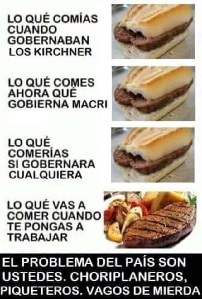 Siempre van a ser CHORIPLANEROS, estos VAGOS Kirchneristas Aliados de los ZURDITOS de CABOTAJE son los ÚNICOS que NO consiguen trabajo en Argentina hay Venezolanos, Paraguayos, Uruguayos que tiene hasta 2 laburos y estos INÚTILES mantenidos Kirchneronchos NO pueden CONSEGUIR UNO?