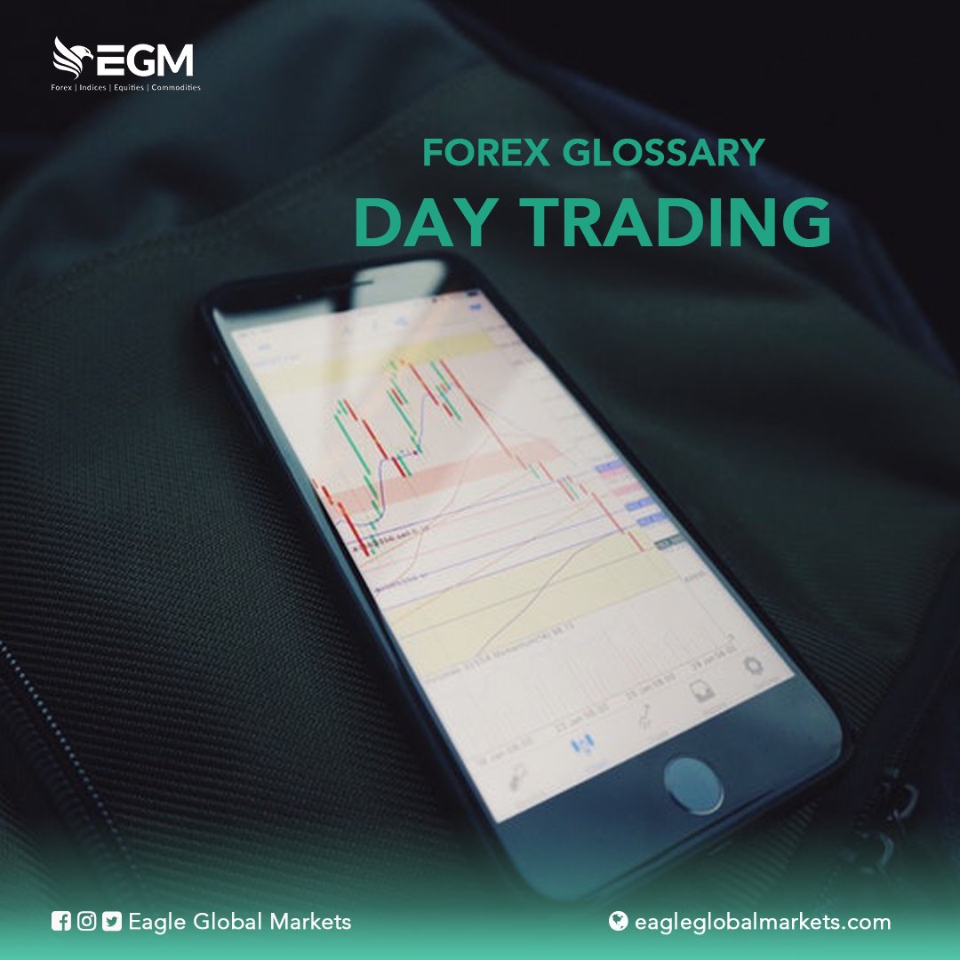 EGMarkets's tweet image. #TradingGlossary: Day trading
Day trading is conducting trades on the financial markets in one session over the course of the day. It means that the positions opened on this day are not carried overnight to the next day and next trading session.Source: &quot;Day trading&quot;