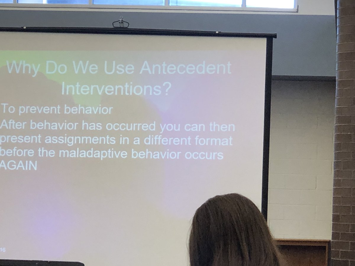 hernandezseni's tweet photo. #lisdlearns #huffinesms ABC Antecedent, Behavior Consequence https://t.co/T7mTOpVweW