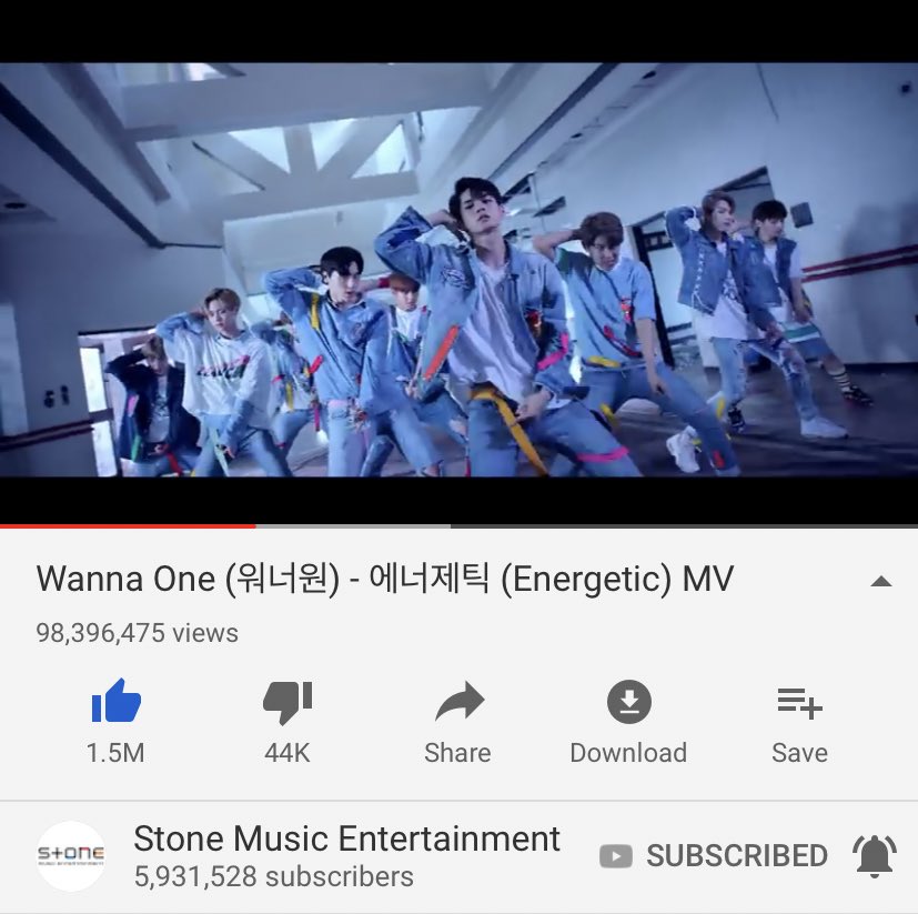 luvthjimin's tweet photo. it would be great if everyone will help in streaming energetic. π€ weβre almost there. fighting everyone!! β€οΈ #StreamEnergeticMV #WannaOne #Wannables https://t.co/TWpzWNYN3V