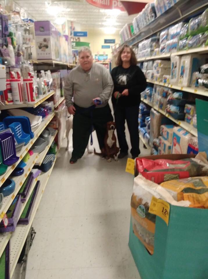Petsmarttrainer's tweet photo. @PetSmart @PetSmartChariTs @LifeatPetSmart @Aliharris2013 
Sammy found his fur ever home at PetSmart 1299 through the Clark County SPCA. #PetSmartEvents https://t.co/xKVpPIVyFb