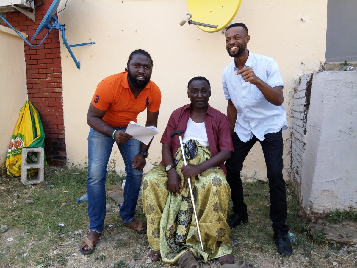 McBluetoothCCFR's tweet photo. Behind the scene With #ClemOhameze on set
Na our landlord o...
#Taxi
Life of an actor #sozofilms https://t.co/KgoTttAfaM
