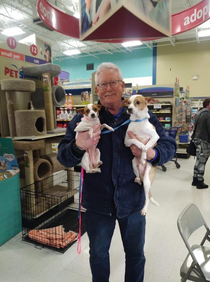 Petsmarttrainer's tweet photo. Kilo and Lili found their fur ever homes at PetSmart 1299! Clark County SPCA!
#PetSmartEvents https://t.co/icMptoftPt