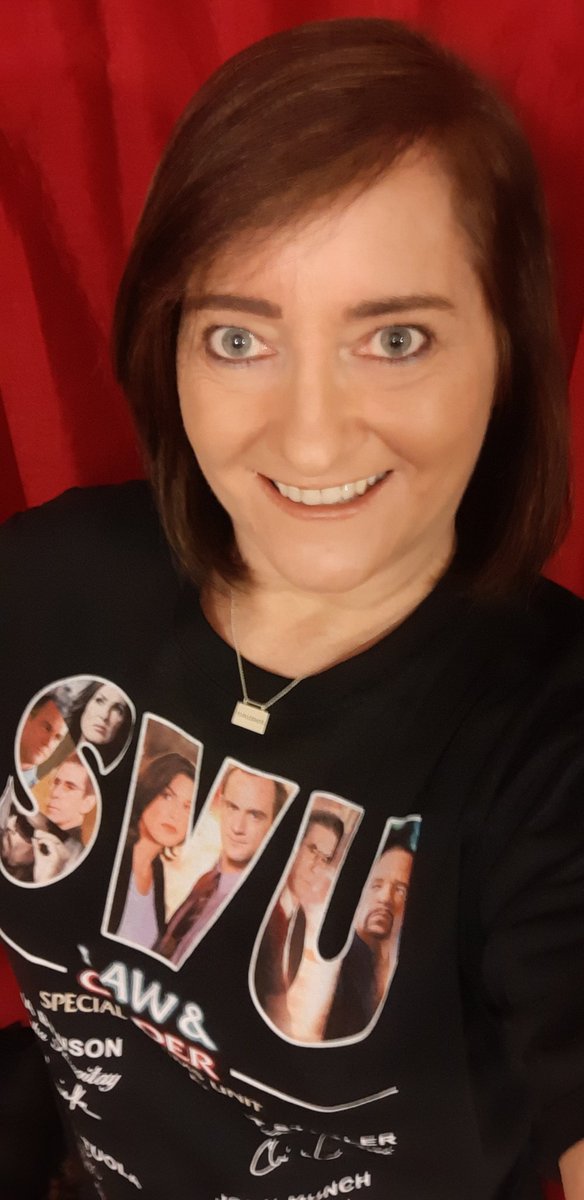clairekerrbear's tweet photo. New Law and Order #SVU t - shirt
@Chris_Meloni @Mariska @FINALLEVEL @MRbelzer
@nbcsvu @SVUWritersRoom
#JustLovinIt ๐๐๐ https://t.co/hF0JR2tc9w