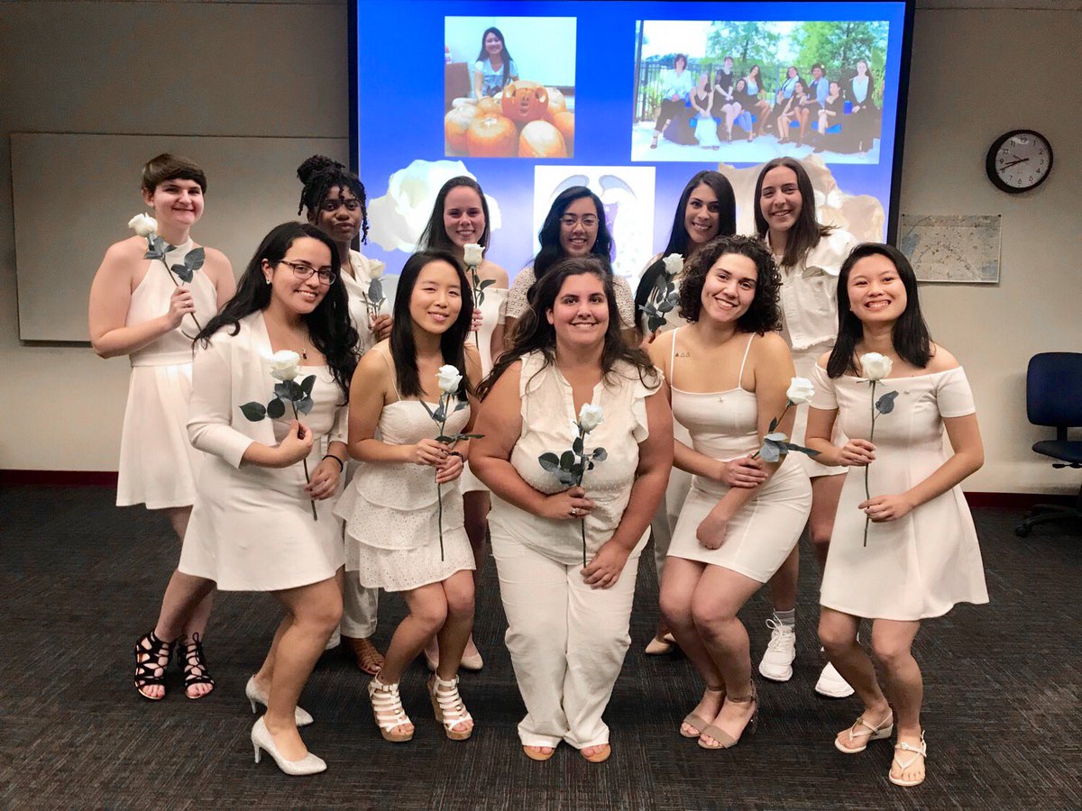 askwits_nu's tweet photo. last night, our beautiful Beta class and Founder, Lili, were initiated as official sisters of the Nu Chapter!💙🦁
congratulations, ladies!👏👏👏
#alphasigmakappa #UCF https://t.co/35xyxtyJjt