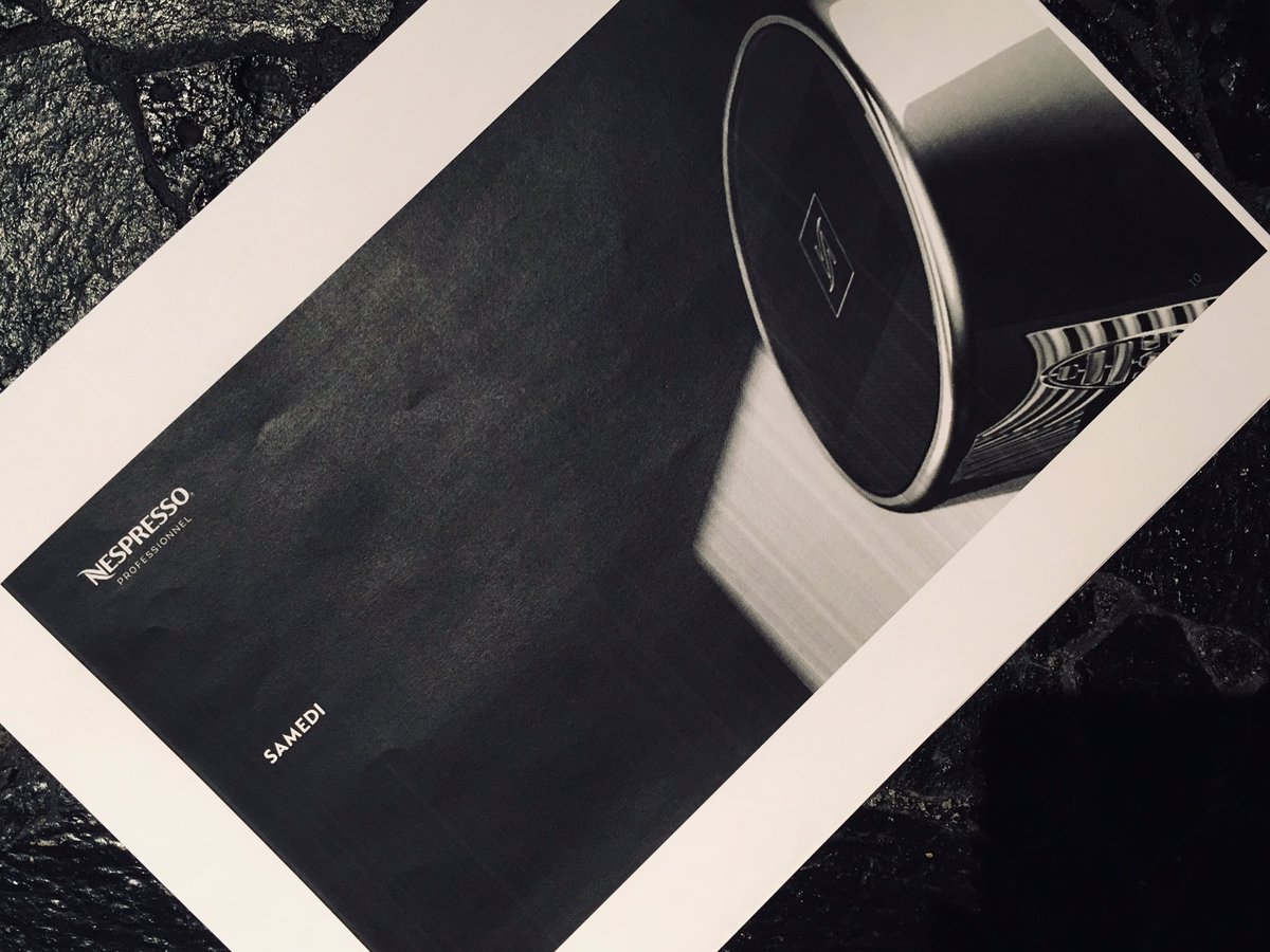 AmethysFabrics's tweet photo. #Shooting pour @Nespresso avec @DominiqueAgency 📸 https://t.co/NShZL9YVMy