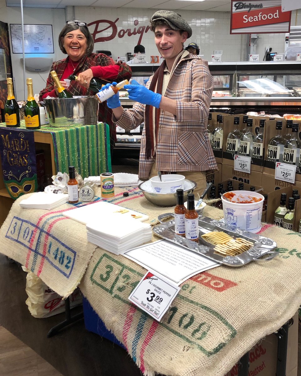 Saturday at Dorignacs w PJ Oysters!!