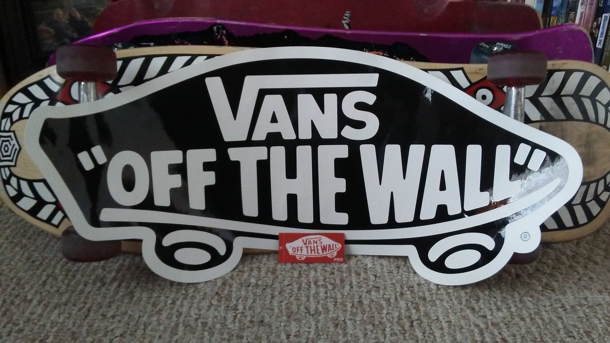 vans ramp decal