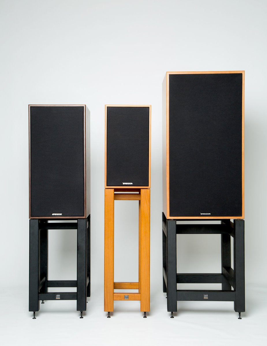 Our #Fortis speaker stands are handcrafted within our workshop from solid oak, and are built in set sizes to match <a href="/spendoraudio/">Spendor Audio</a>’s classic range of speakers plus other similar monitor speakers. This provides enhanced acoustic performance &amp; a truly stunning aesthetic.