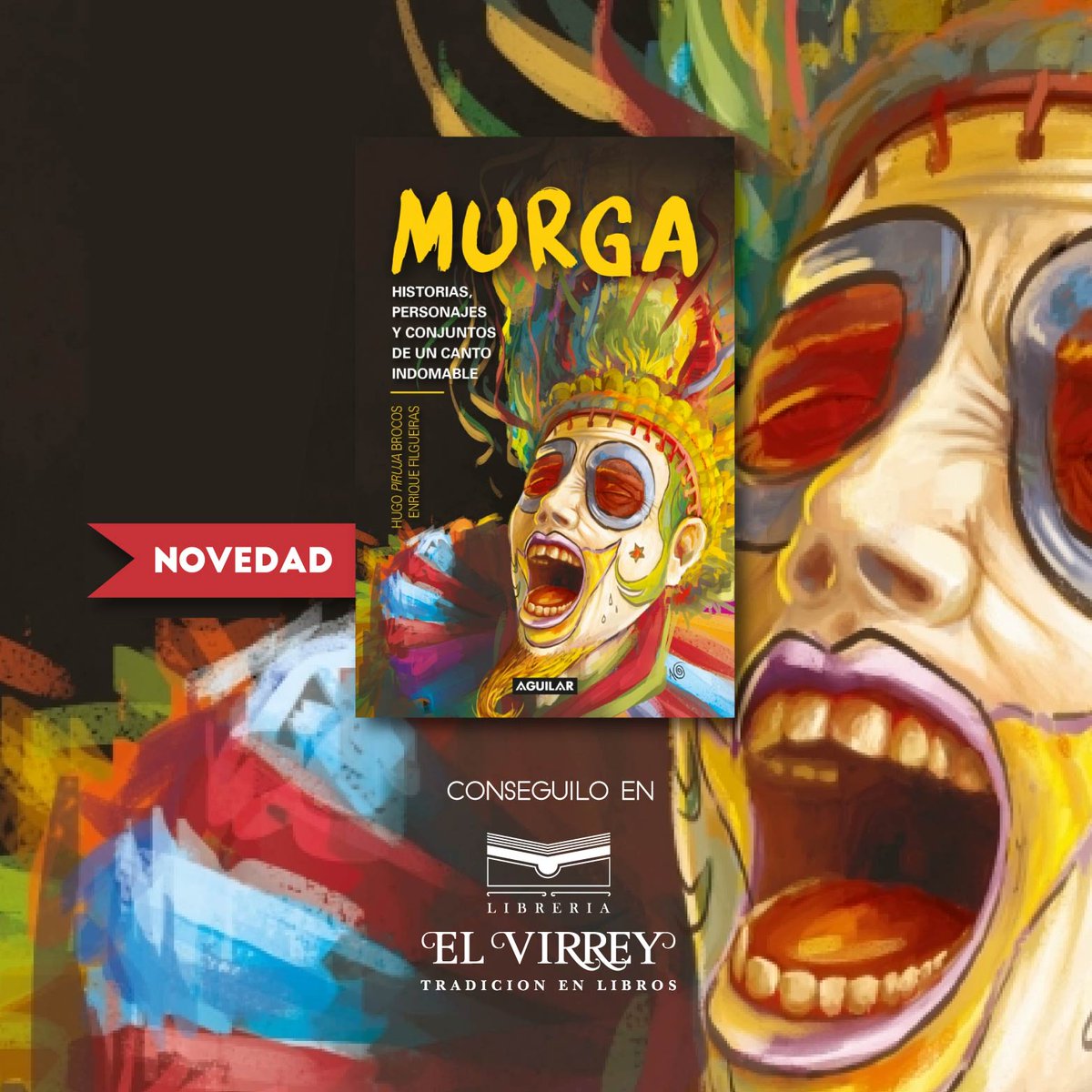 VirreyLibros's tweet photo. #noevada #libro #murga 🎉😍📚
Conseguilo en @VirreyLibros https://t.co/3rj05lrA3d