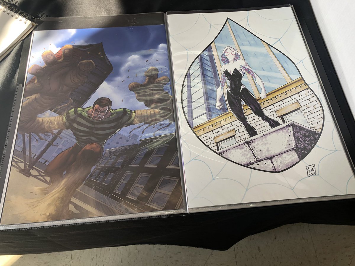 GothamComicsNJ's tweet photo. @George_Vega_Art is here for our big sale. Swing by and check out his work! #comics #LCS #Caldwell #CaldwellNJ https://t.co/5BOZLBafTU