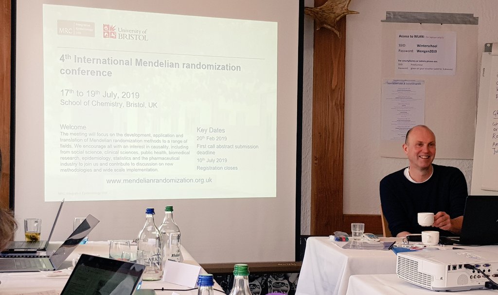 mahdi_iarc's tweet photo. A wonderful 3-day course on #Mendelian_Randomization analysis in the #EpiWinterSchool2019 by @mendel_random and @BeckyRichmond90. Thanks to @eggersnsf and colleagues for providing this opportunity and to @Lyonpaul and @IARCWHO for their support. Highly recommended! https://t.co/5hBNlpw1mI