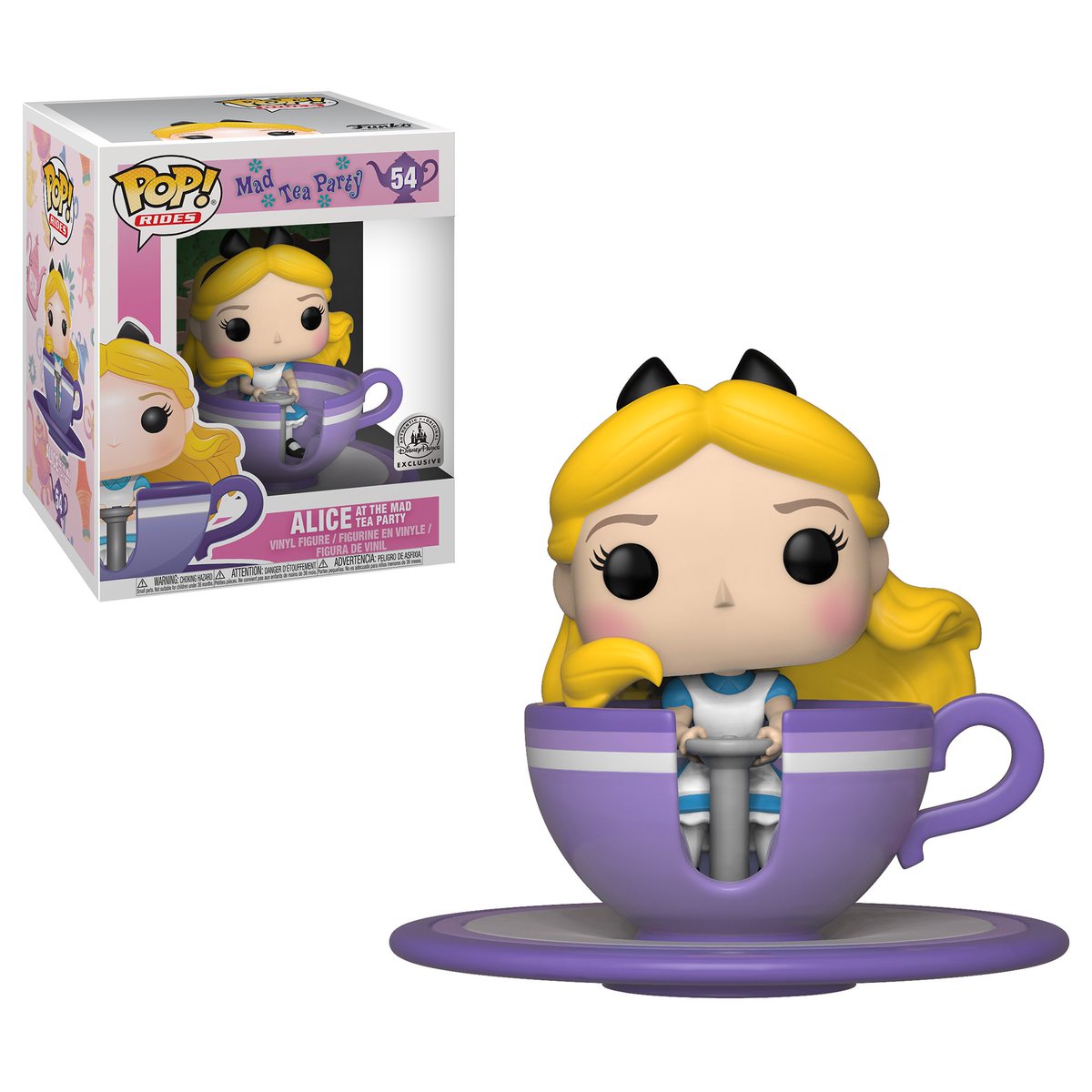 OriginalFunko's tweet photo. RT &amp; follow @OriginalFunko for the chance to win a Disney Parks exclusive Alice at the Mad Tea Party Pop! Ride! https://t.co/EZtZsWBU0A