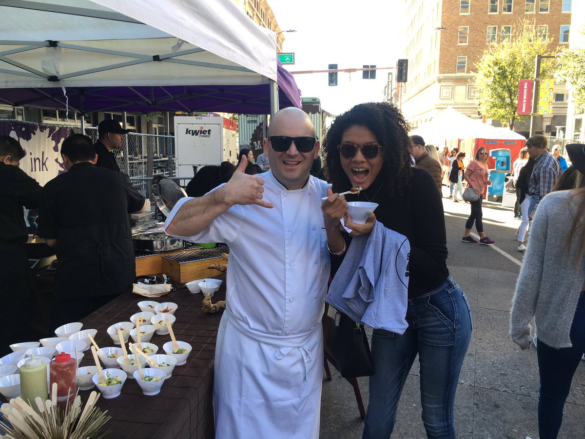 MaryLong_PR's tweet photo. Thank you Chef_arob https://t.co/CyAXzvt5mh! Loved the Crab Chalupa☺️
#Brunchbashaz #onenten https://t.co/ddxxwuFYMR