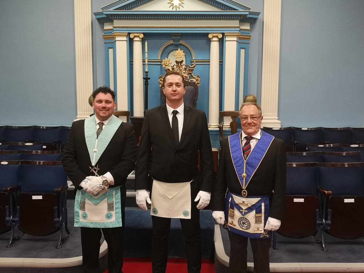 Congratulations to Brother Stefan on taking his second regular step in Freemasonry. Fantastic ceremony, WM and his team did great and Sir Bevis Lodge proud. Thank you to all of our visitors that made a most enjoyable evening at the festive board. <a href="/HantsMason/">Hants & IoW Masons</a> <a href="/HantsMasonSC/">Hants Masons SC</a>