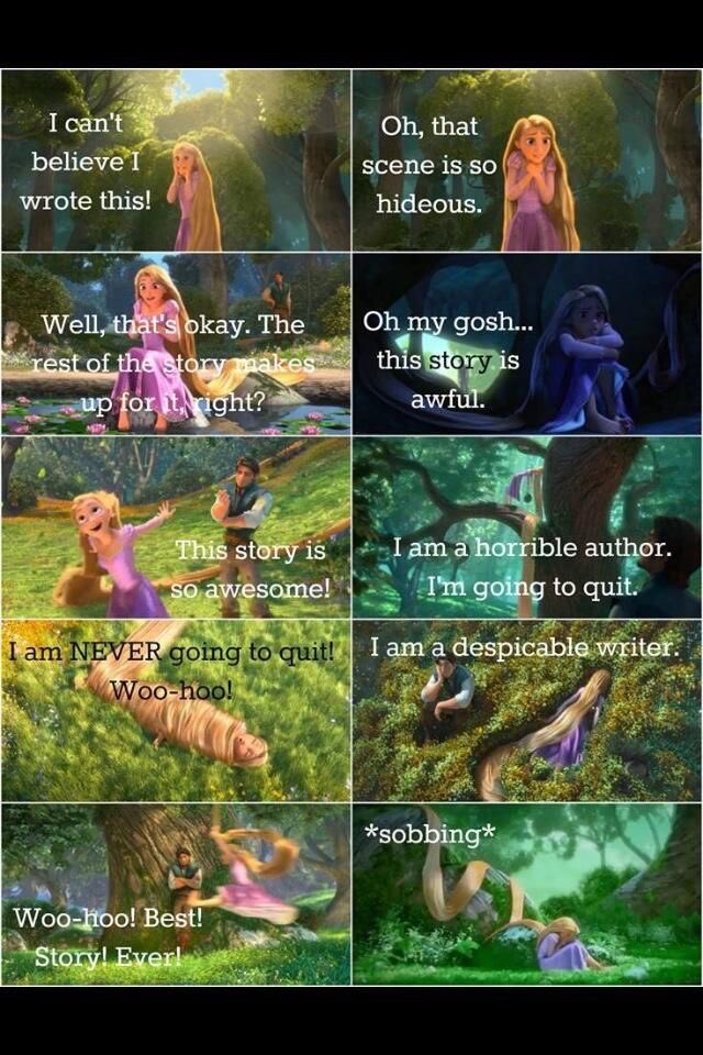 JessicaWestYA's tweet photo. Anyone else ever feel this way? #amwriting https://t.co/911yahaRRi