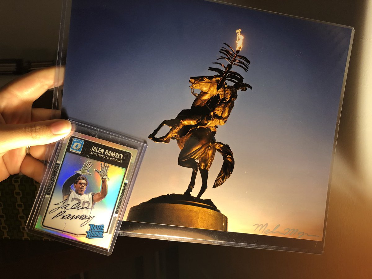 melinasphotos's tweet image. 🔥🔥 #Noles CONTEST! 🔥🔥
To celebrate our amazing players representing #FSU in the #ProBowl, RT to win an unconquered 8x10 metallic print AND a Jalen Ramsey autographed @PaniniAmerica rookie card! #DBU

(Ends 1/27/19, must be following @jalenramsey and @melinasphotos)