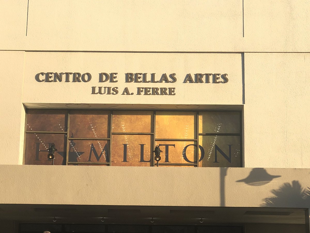 ericshamilton's tweet photo. It’s happening!
So glad to see so many locals but also to chat with them, to get to know our brothers and sisters, and support them all.
#HamiltonPR @HamiltonMusical @Lin_Manuel https://t.co/ZPsprNnefd