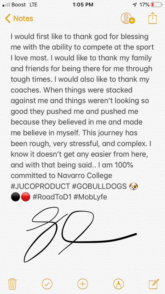 SolidJameel's tweet image. #Committed to the Navarro Bulldogs ⚫️🔴 #MobLyfe #JUCOPRODUCT