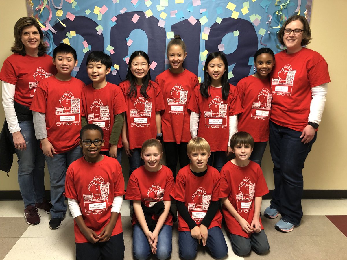 HuberD5's tweet photo. We are so proud of this group of 4th &amp; 5th graders who competed in the Helen Ruffin Reading Bowl his morning!! They came to school early for practices, and they read &amp; studied 10 books during the fall semester to get ready for today. @GACaanderson #gacelem 👏🏼 📚 https://t.co/NwkUJeDXGB