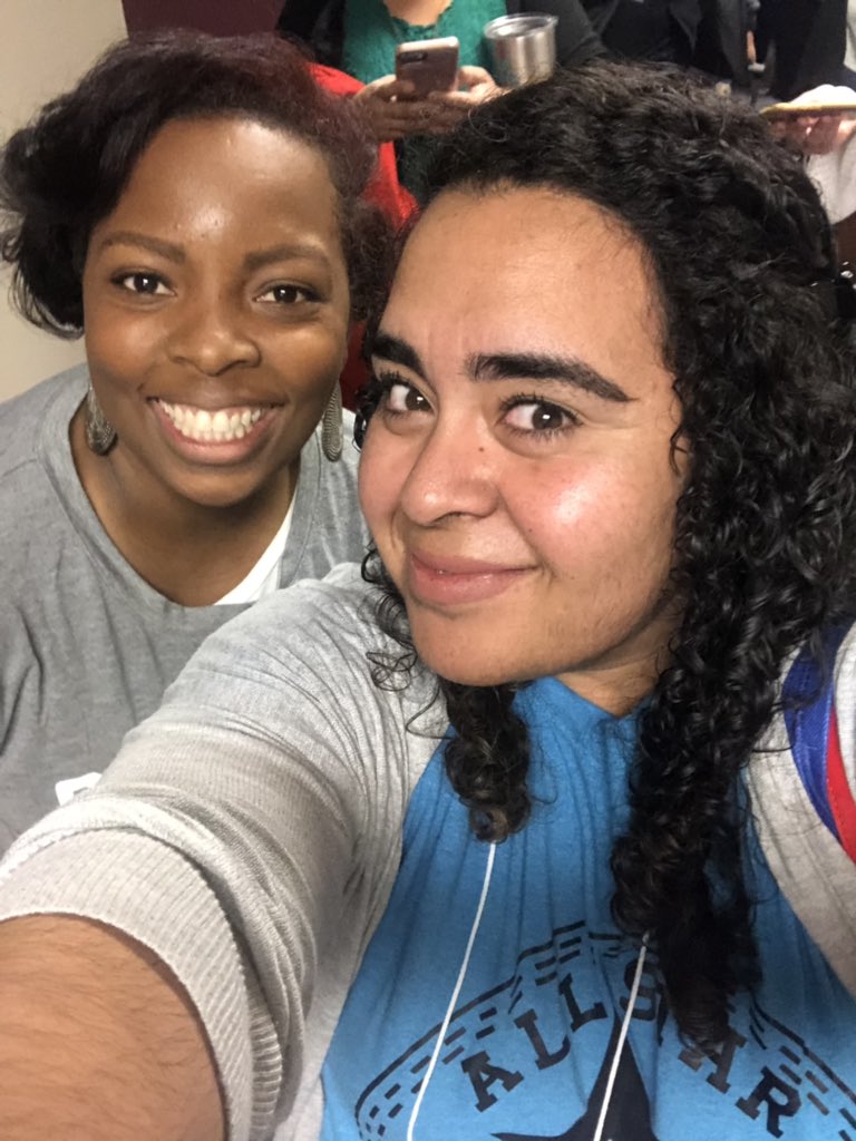 MarianaBreaux's tweet photo. That moment you meet your @twitter friend @kloneal2 in real life! #ilovemypln! It was great chatting with you at the @R4Math Conference! Hope we can connect again soon! #ElemMathChat #PISDMatchChat #iteachmath #mtbos https://t.co/ni0OlPSBNE
