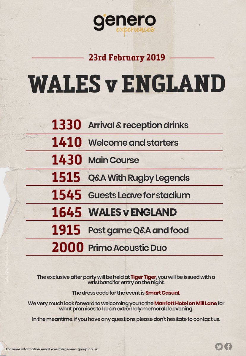 GeneroGroup's tweet image. Looking forward to having Gethin Jenkins, Wales’ most capped player join us at the prop-idols line up for The Locker Room WALvENG. You can’t say we don’t spoil you 😉