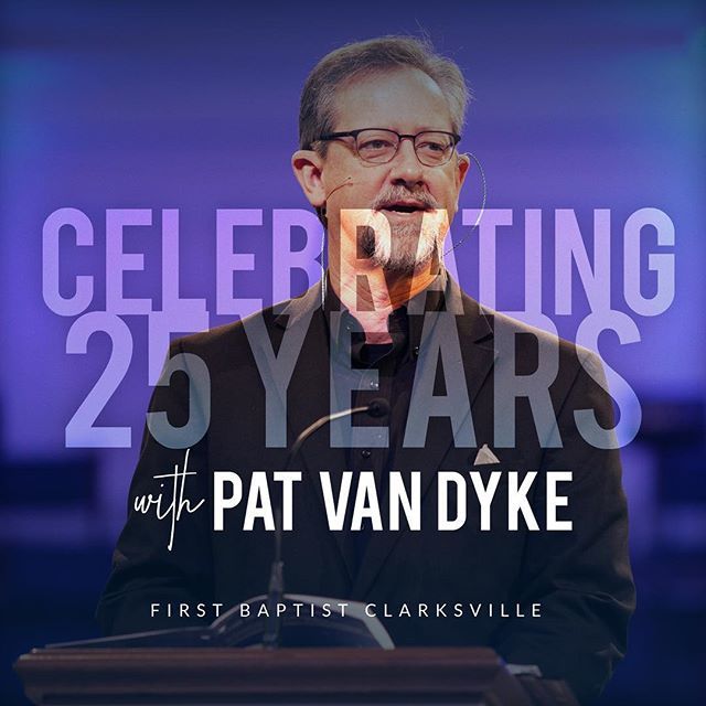 FBCT_Voice's tweet photo. We canโt wait to celebrate with you tomorrow evening as we honor Pat Van Dyke on his 25th Anniversary at FBCT! Join us for a special worship service at 5pm followed by a reception at 6pm! Youโre not going to want to miss it! See you there! #fbct #firstclโฆ https://t.co/R67Ck3zALZ https://t.co/NtCWE5du4K