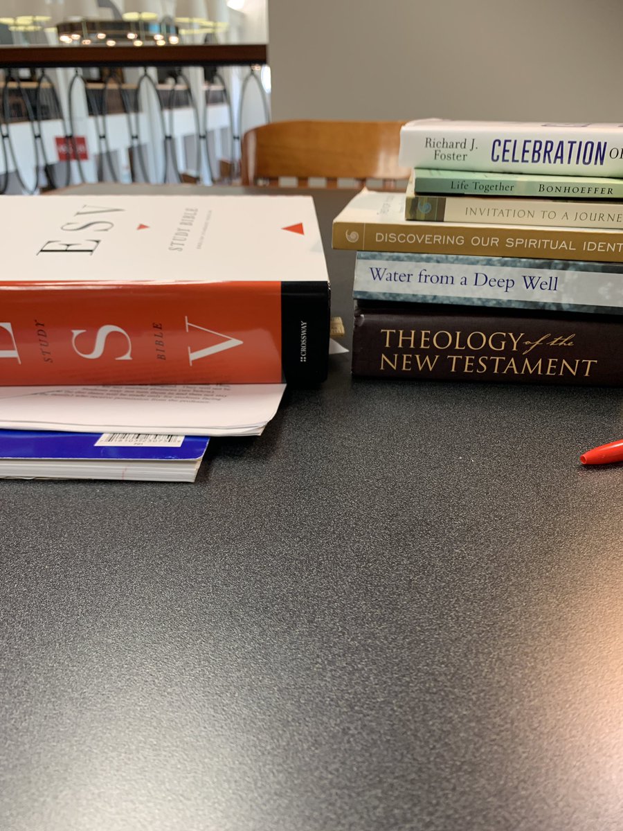 Jacob_LMay's tweet photo. Help me, Father, to be a good steward of my time. Allow me to experience your presence through my studying. #whybeeson #inbirmingham #masterofdivinity #mdiv #ministry #theologicalstudy https://t.co/nZWkGdsBU2