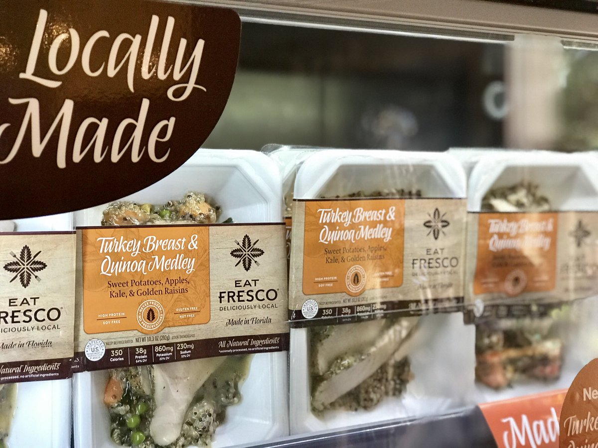 This weekend marks the 4 year anniversary of Eat Fresco in our first retail store <a href="/duckweedgrocery/">Duckweed Urban Grocery</a> 🛒<a href="/GasparillaTampa/">Gasparilla Tampa</a> Thank you for your support! Let’s celebrate 📿🎊 #Florida #EatFresco