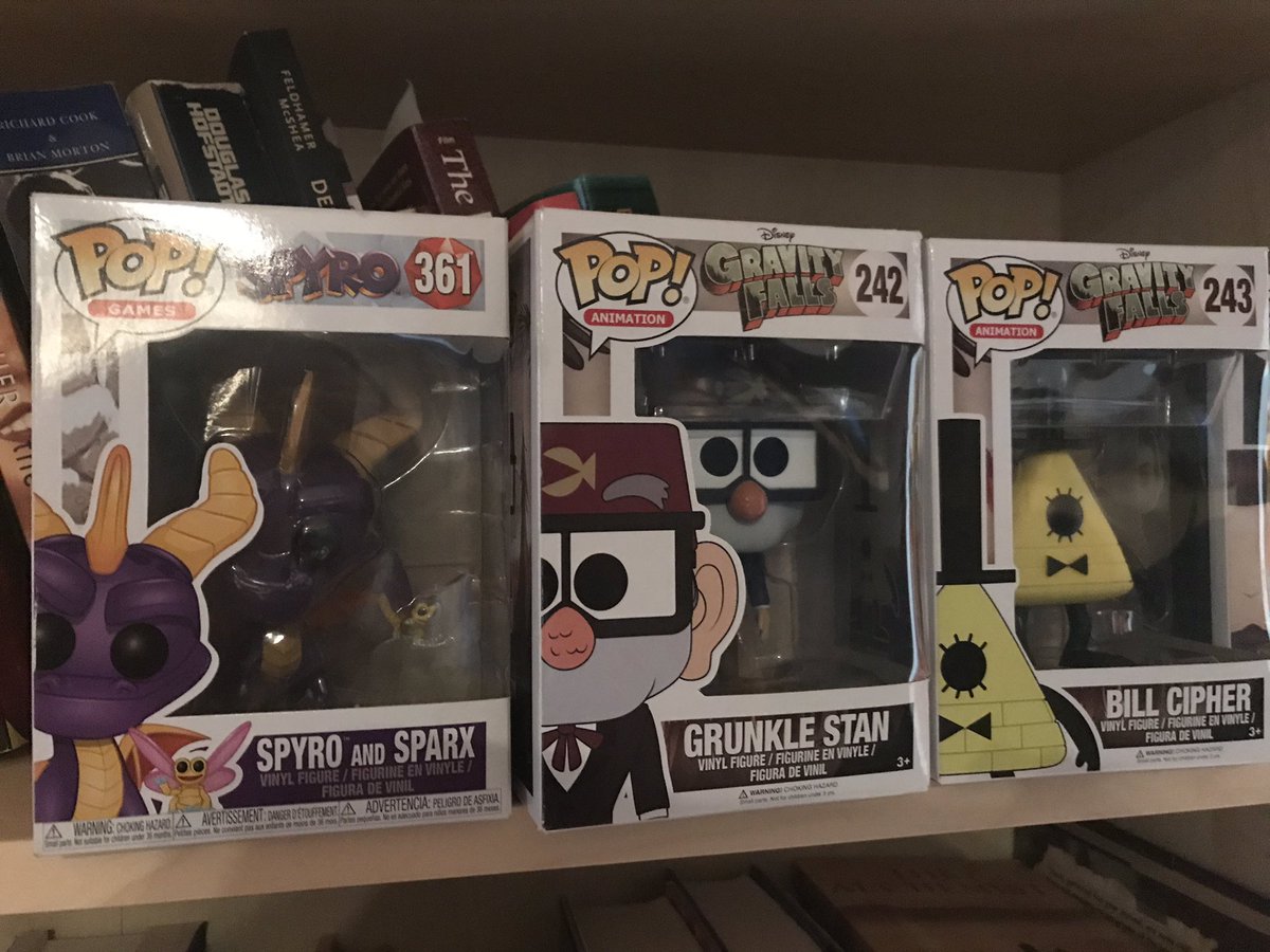 New Spyro Funko POP courtesy of @User_r00 Twitch Stream. My thanks to R00 and to @lun4r_dust, who was probably the one to send it