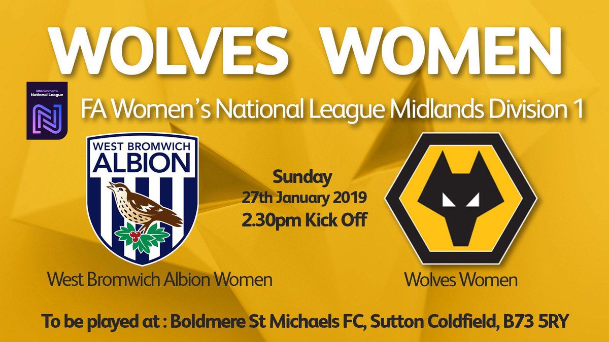 Wolves On Twitter Good Luck Wolveswomen Tomorrow Afternoon