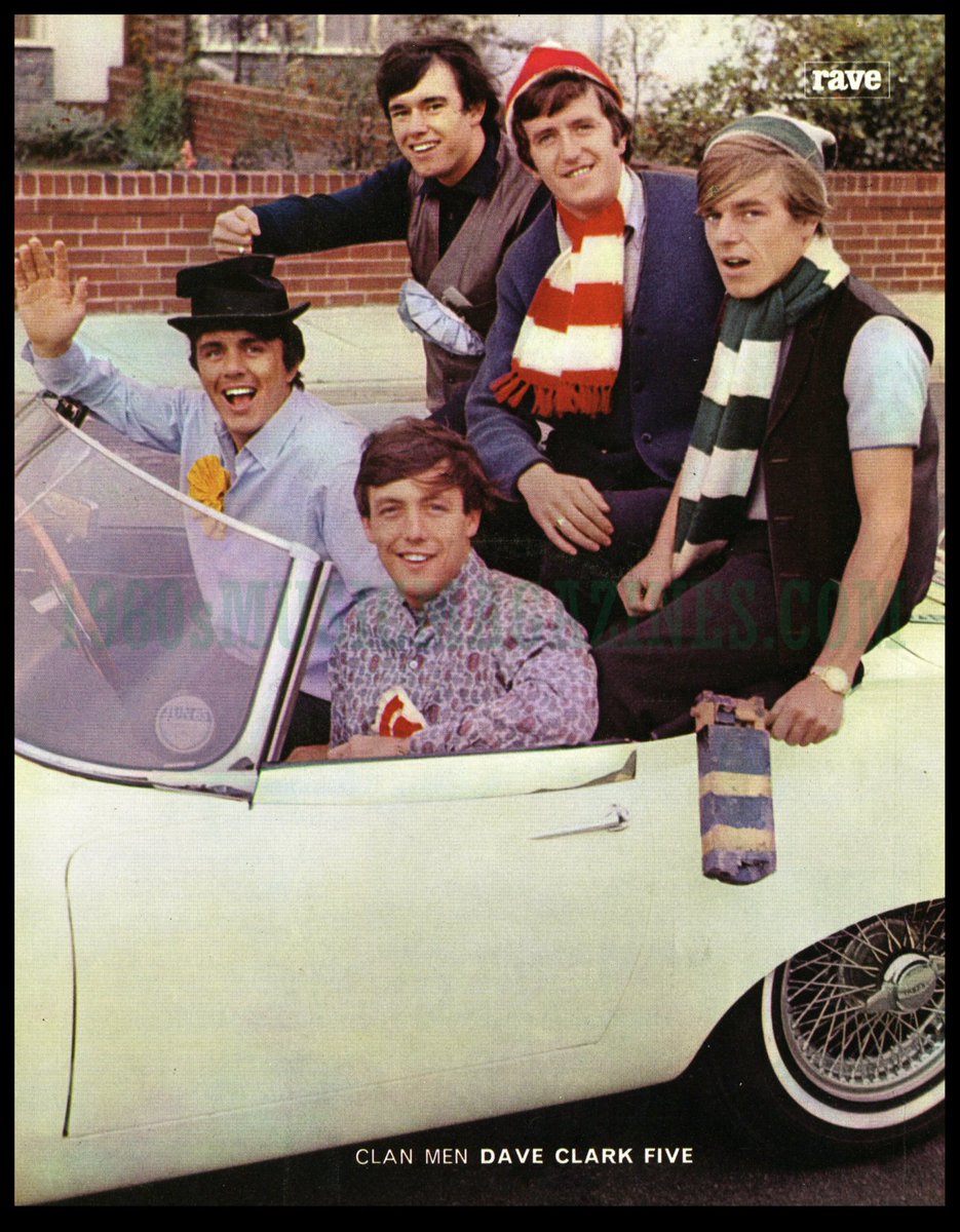 kezwilliams13's tweet photo. The Dave Clark Five are off to the footy match
#DaveClarkFive #RaveMagazine
RAVE
November 1964 https://t.co/ZPdSH9ywFv