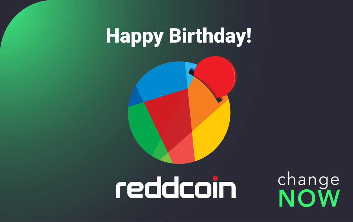 ChangeNOW_io's tweet photo. Happy 5th anniversary, @reddcoin and all the Redds! Here's to revolutionizing social media currency even more and the successful launch of the #ReddID 1.0 later today! All the best from @ChangeNOW_io - you have our support, always 🥳 #PaintTheWorldRedd #ReddBirthday https://t.co/rEhRjr5cEB