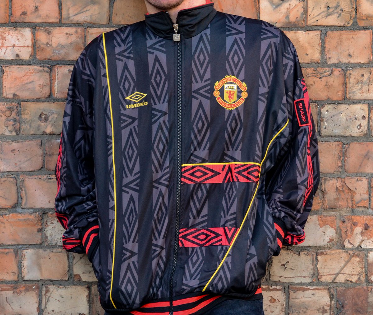 man united track top