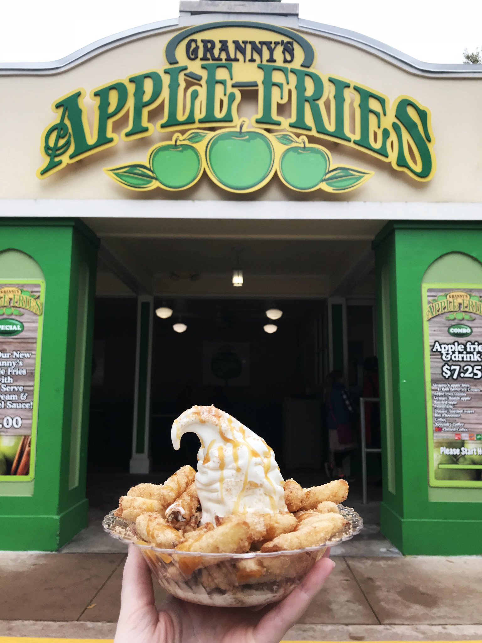 Legoland apple fries hotsell