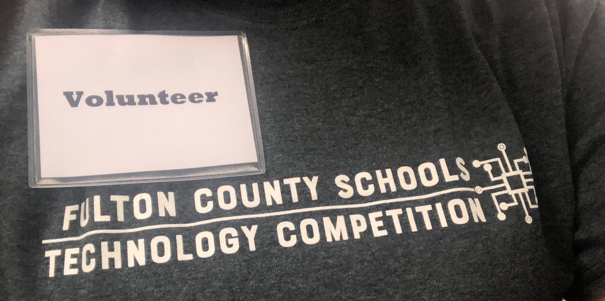 AJMEDIAScholars's tweet image. Had an inspiring time serving as a #volunteer at #FultonCountySchools #TechnologyCompetition #fcsvanguard