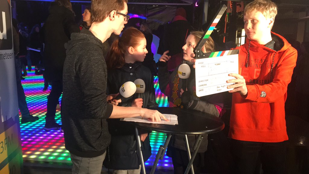 De oude en de nieuwe Kinder #cultuurnacht #burgemeester #breda in actie voor #bredanu