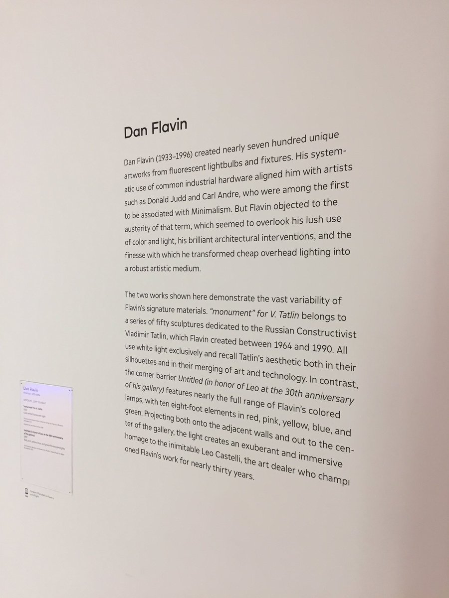 beccaepdx's tweet photo. Visiting the @SFMOMA yesterday was a treat. Very in love with minimalist artists and their work. https://t.co/5G3BocYx8E