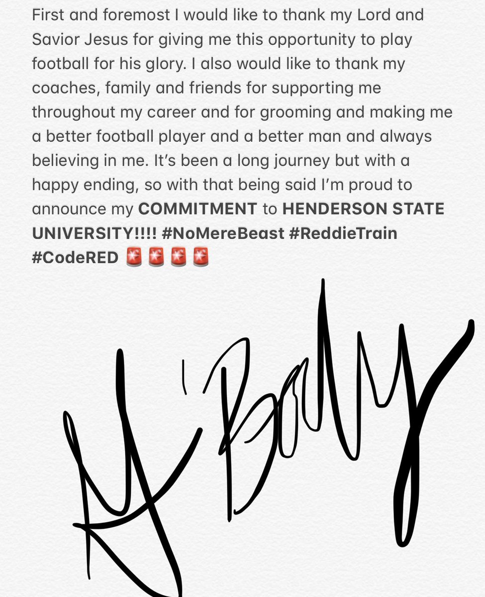 _TheGarrettBody's tweet photo. Committed... HSU ‘23 🚨 #youREDDIE? https://t.co/SmWpXZEffR