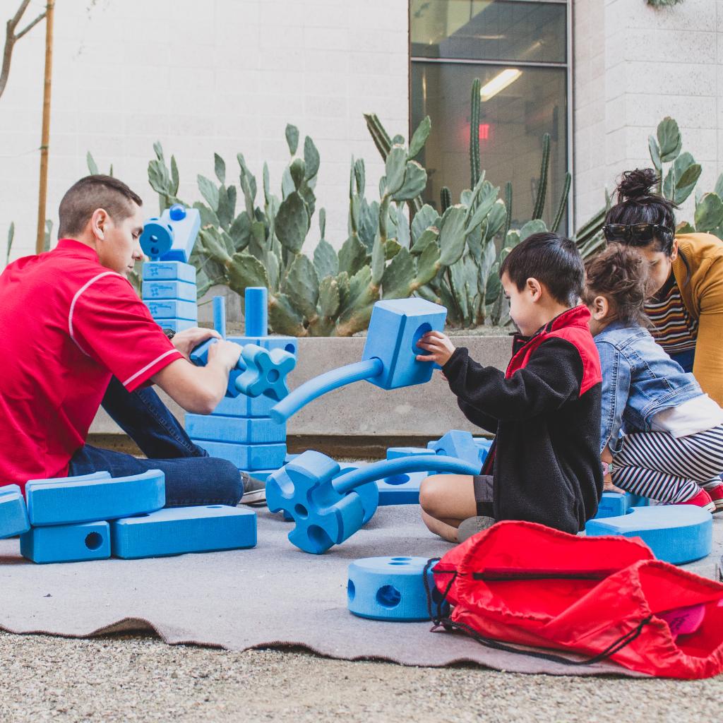 UArizonaCAPLA's tweet photo. We found some future makers of the built environment at #Connect2STEM2019 , Connect with your inner builder at our Camp Architecture this summer! https://t.co/YLZlXzCv0Q https://t.co/j0292WYt1x