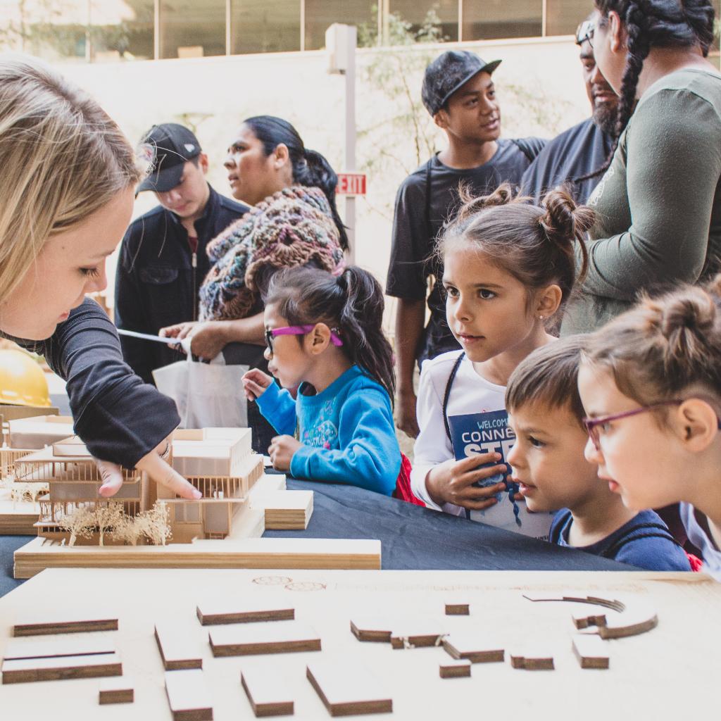UArizonaCAPLA's tweet photo. We found some future makers of the built environment at #Connect2STEM2019 , Connect with your inner builder at our Camp Architecture this summer! https://t.co/YLZlXzCv0Q https://t.co/j0292WYt1x