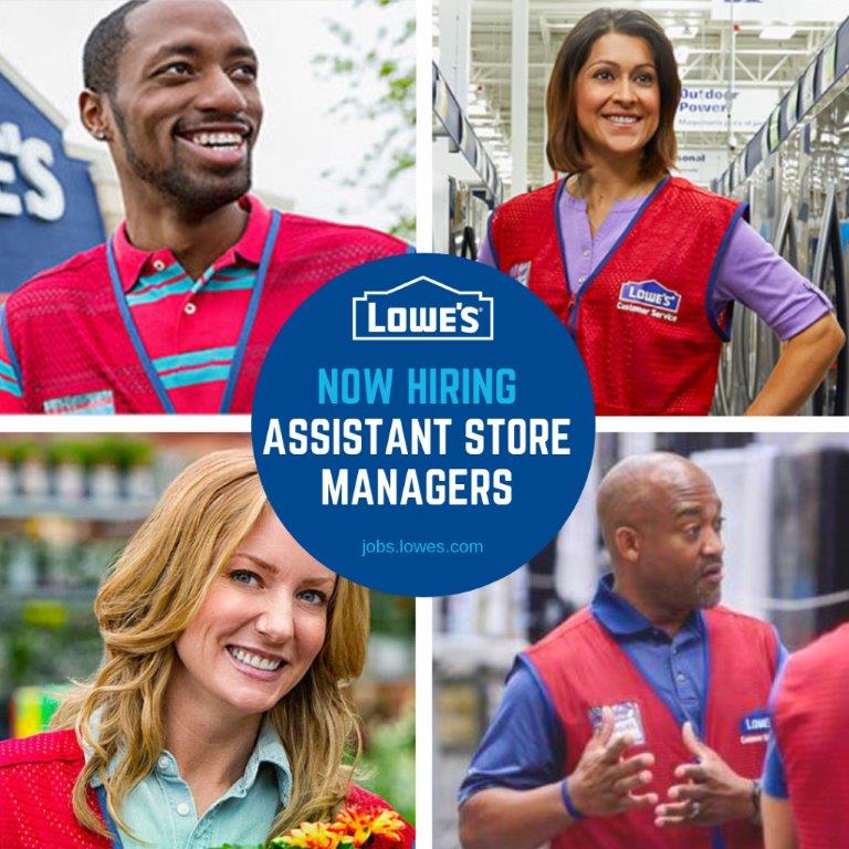 glenda_deuley's tweet photo. Are you looking for a career in a fast paced and rewarding environment? If so... you should apply for our open Merchandising ASM Position.  https://t.co/AAGJCMIViP #careers, #loweslife, #wheelinglowes https://t.co/TyOxw8Qf3Q