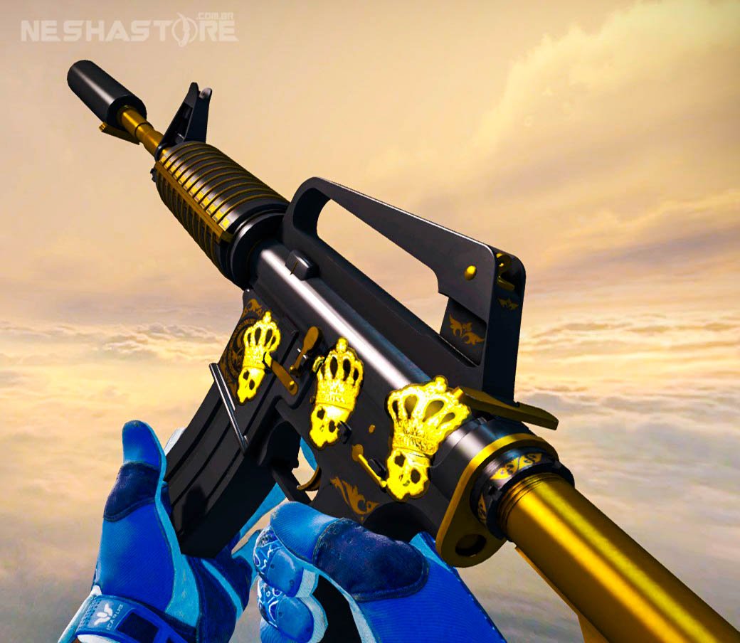 Neshastore's tweet photo. Essa é a M4A1-S | Knight, uma das colts mais raras do jogo.

Essa com 3x crown está com o Felps agora, mas temos outras opções bem diferenciadas na loja
👉https://t.co/ScwCVNrd9X https://t.co/2PKyOYhPWl