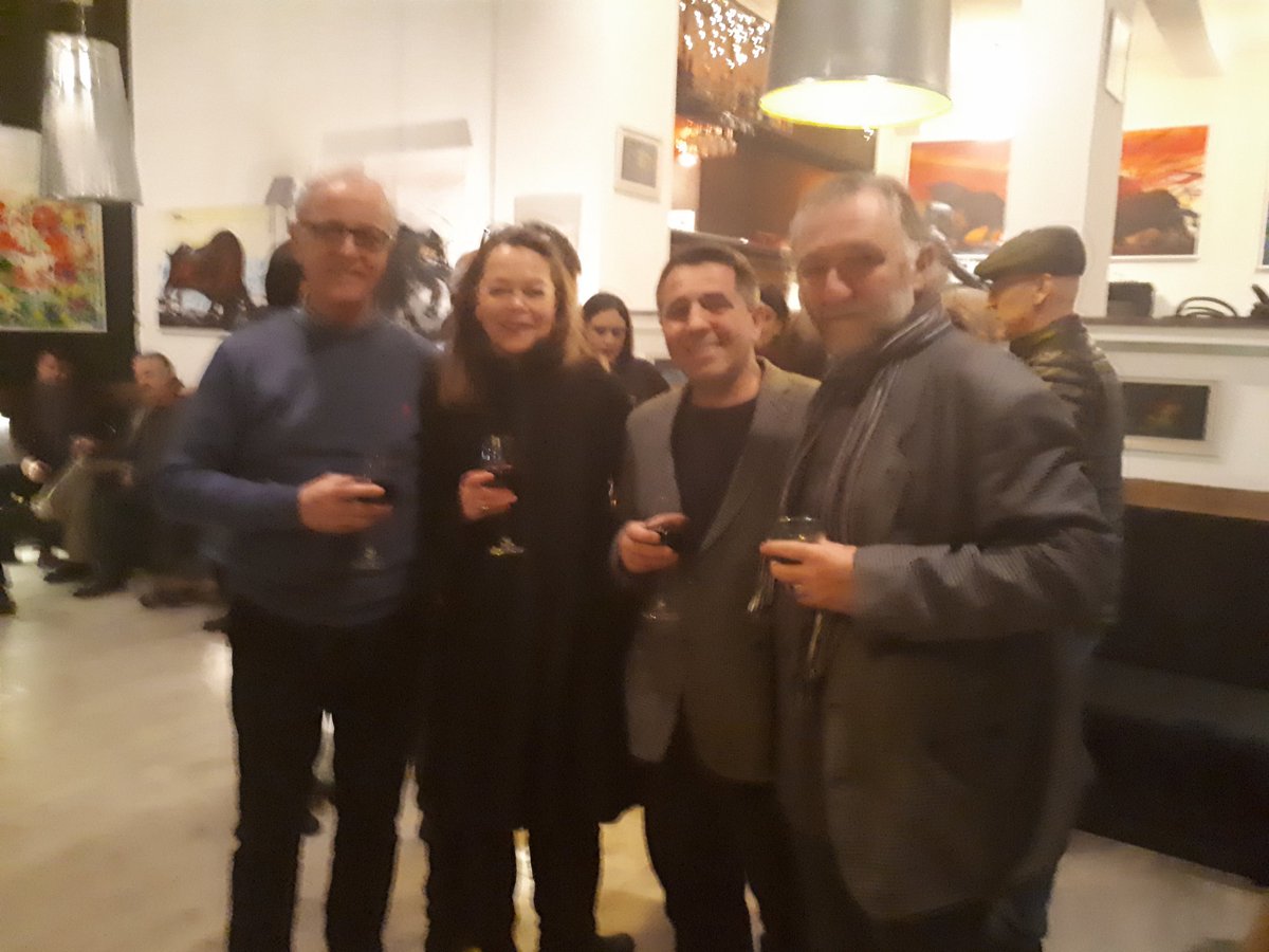 Enjoying  #Kosovo art &amp; culture with Refki Gallopeni at Hani i 2 Roberteve !