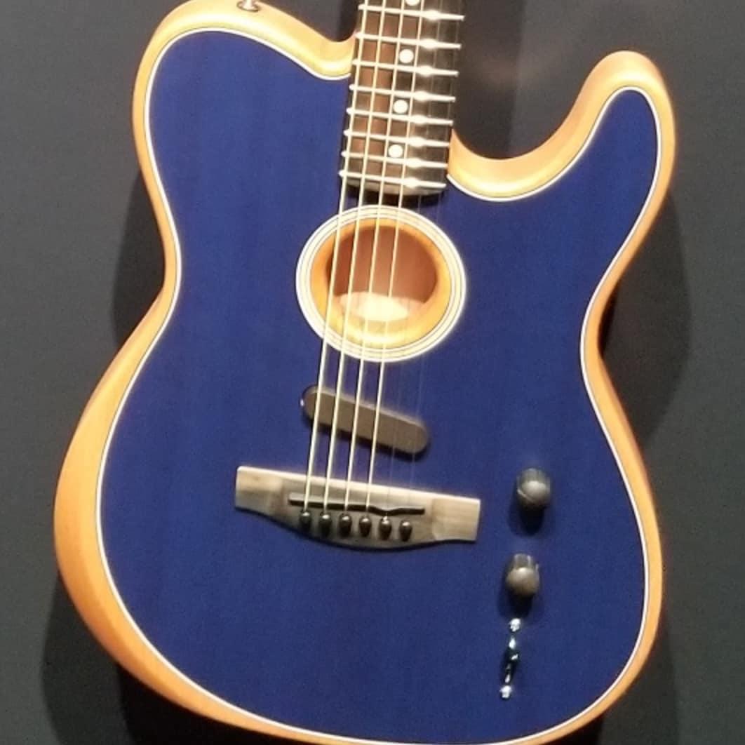 AmericanMusical's tweet photo. Here is a first look at a brand new guitar from @Fender! 

Check out all new for @NAMM Show gear at https://t.co/WJxFfylSWV
-----
#NAMM2019 #NewForNAMM https://t.co/iFBtaoK2tZ