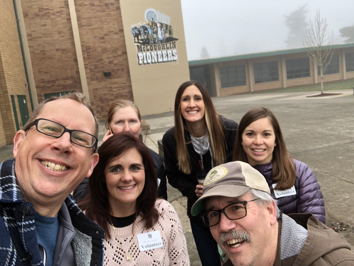 Supporting our schools with the door to door levy campaign this morning. Please vote YES for our kids! <a href="/VancouverSD/">Vancouver Public Schools USA</a>