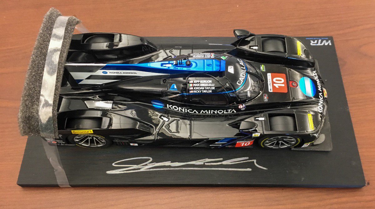Who's watching the #Rolex24 race?

In 2017 <a href="/JeffGordonWeb/">Jeff Gordon</a> ran the 24-hour <a href="/IMSA/">IMSA</a> race. We're giving away a signed die cast of the No. 10 Chevrolet Corvette that he drove. 

Enter to win by liking and retweeting this tweet. A winner will be chosen on Sunday.